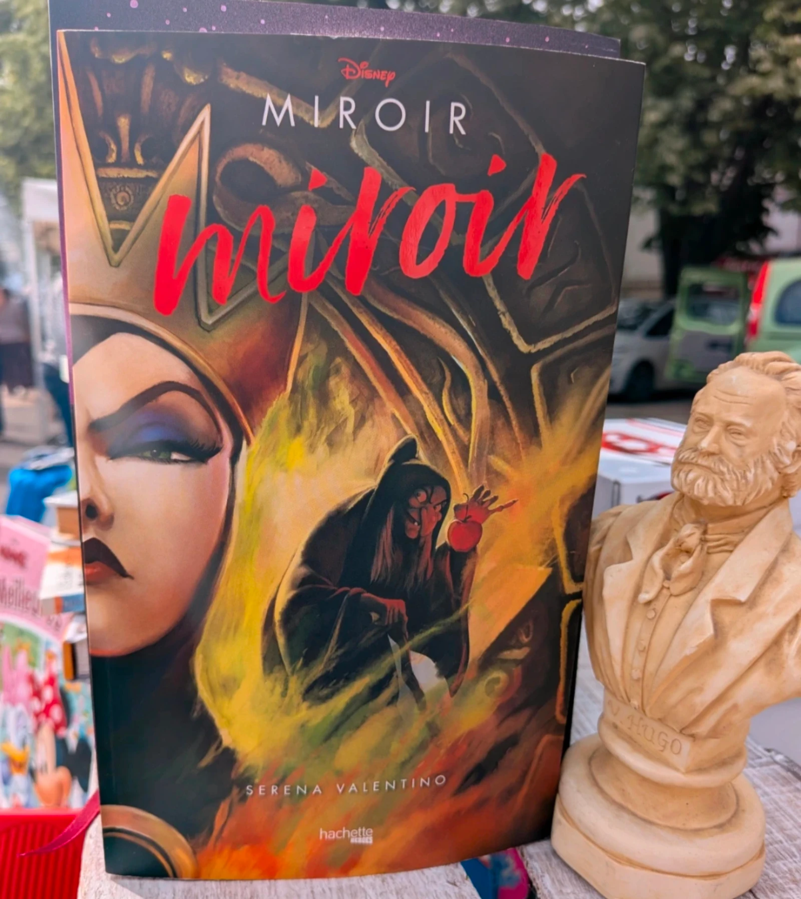 Livre miroir la méchante reine 